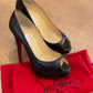 ⁠Sandalia Christian Louboutin Banana Peep Toe (37.5)