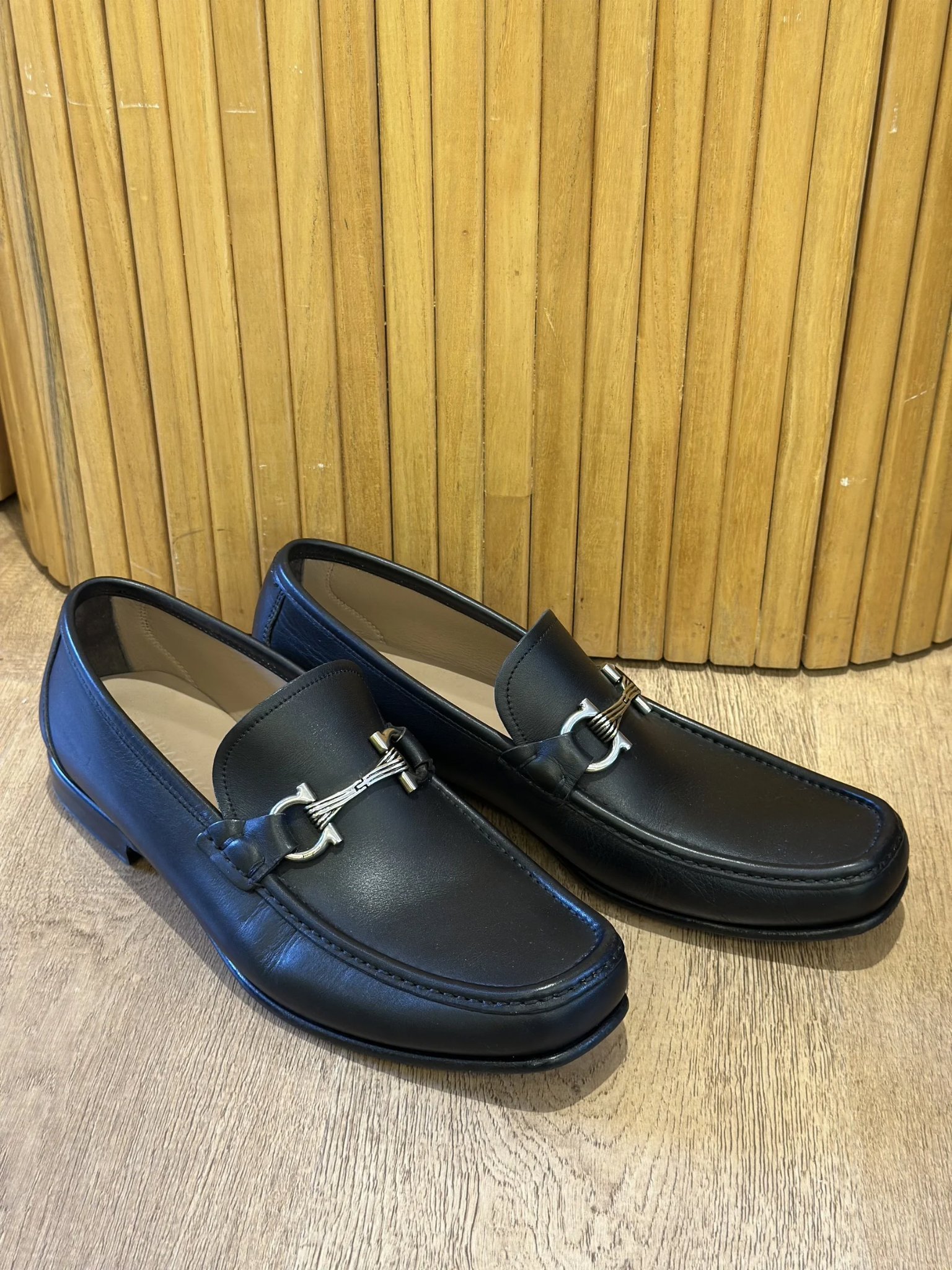 Mocasines Negros Salvatore Ferragamo (11 MASC)