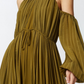Vestido Verde Oliva Pinko (42)