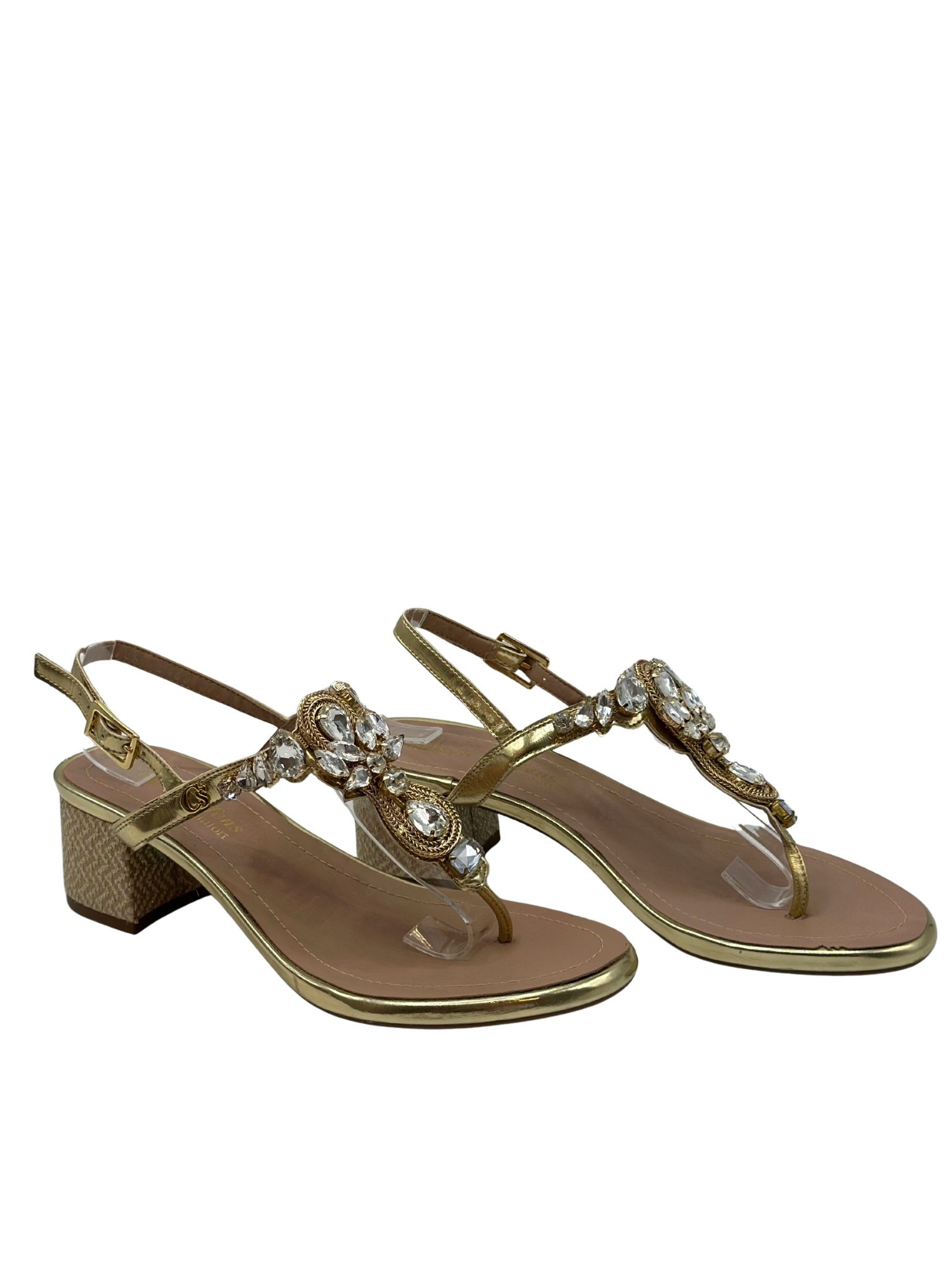 Sandalias Doradas Carmen Steffens (37)