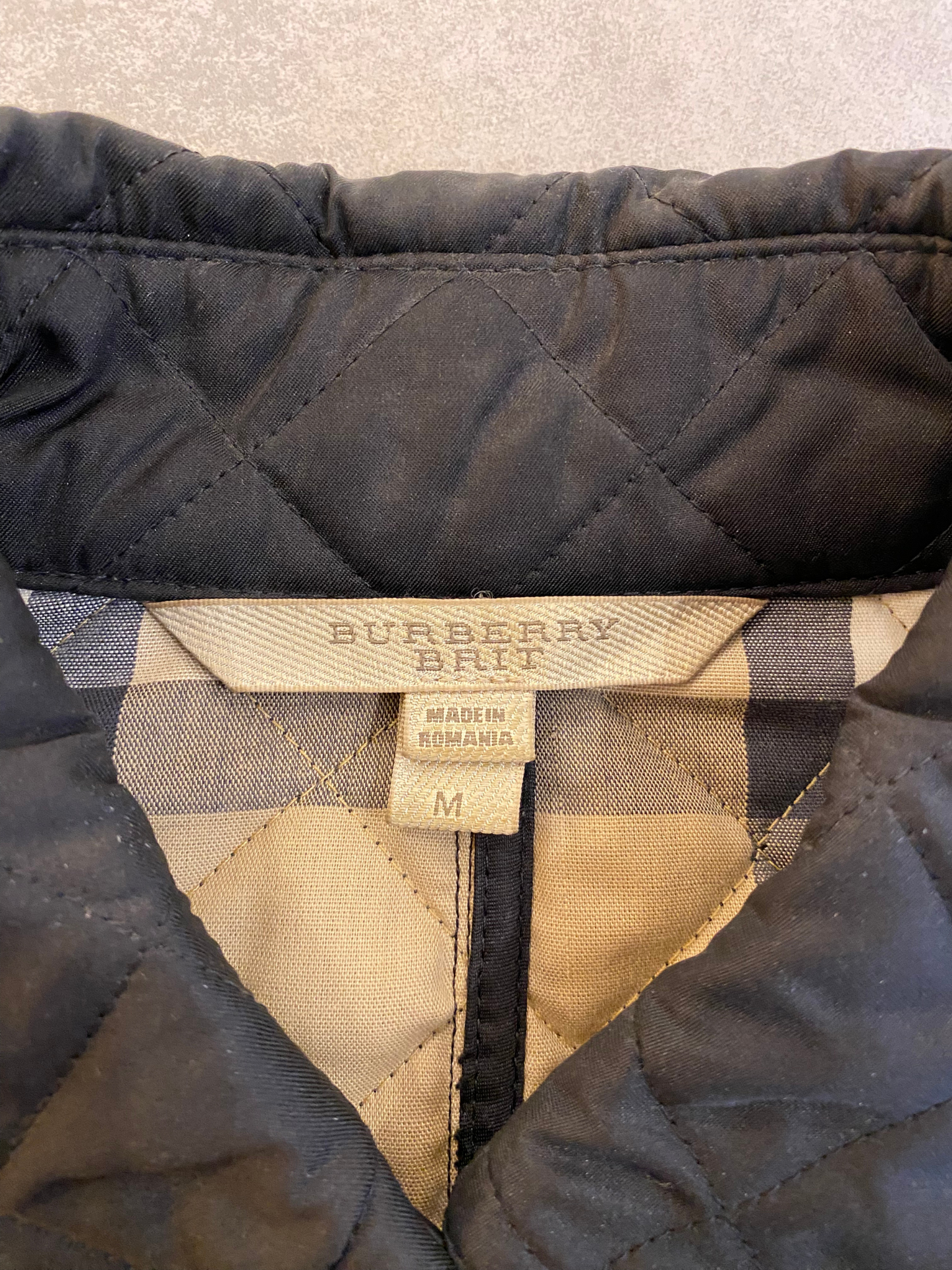 Campera Acolchada Burberry Brit (Talle M)