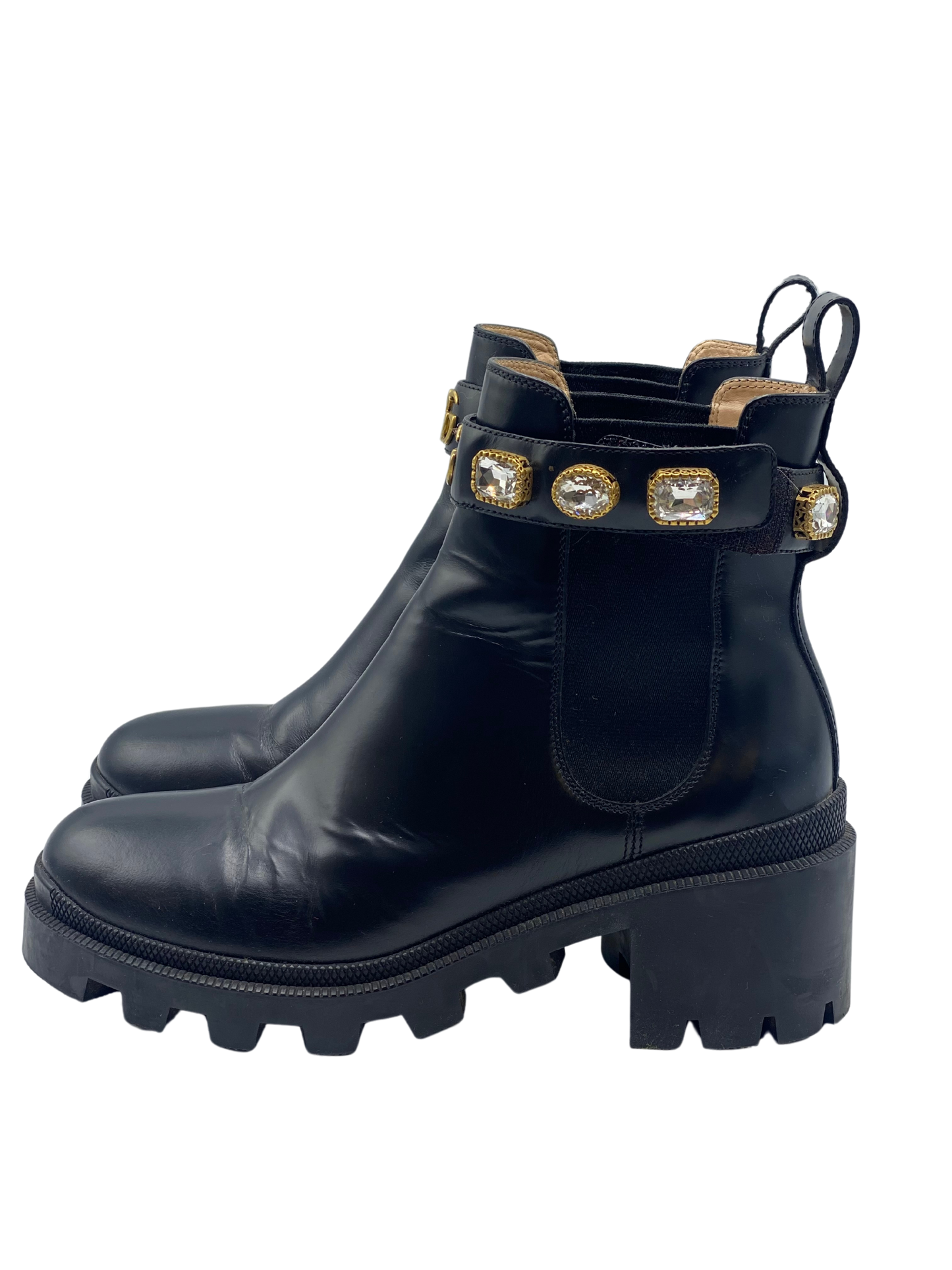 Botas Chunky Gucci GG Crystals (38.5)