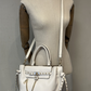 Cartera Blanca Michael Kors Hamilton Legacy
