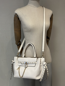 Cartera Blanca Michael Kors Hamilton Legacy