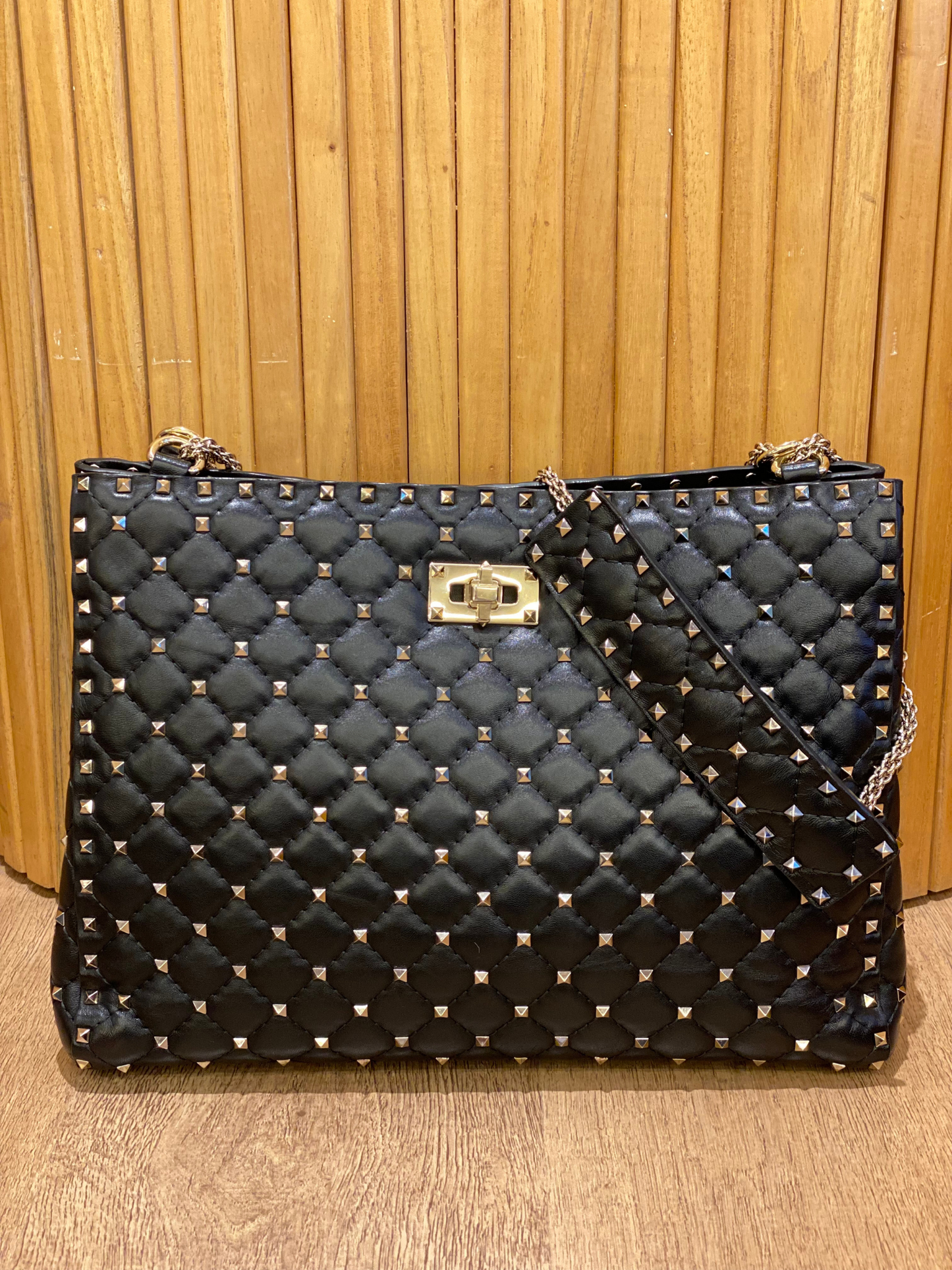 Cartera de Cuero Valentino Garavani Rockstud