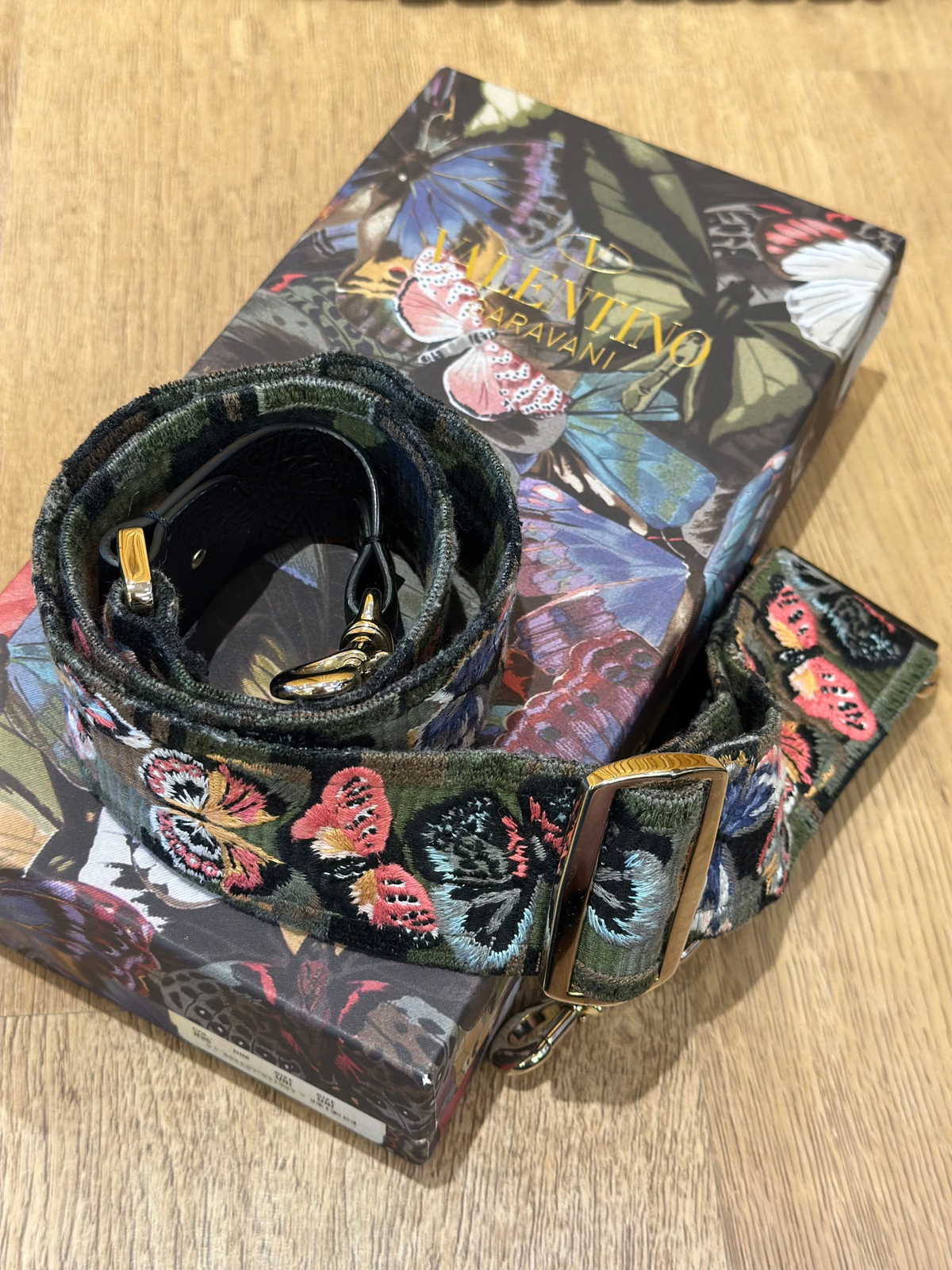 Strap Valentino Garavani Butterfly Camo