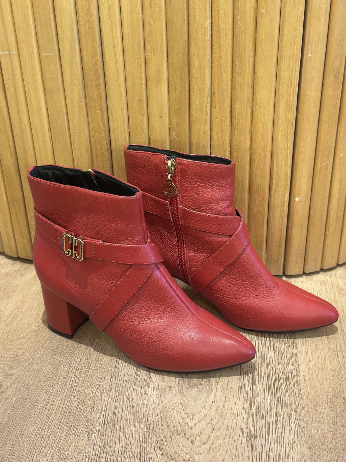 Botas Rojas Carmim (36)