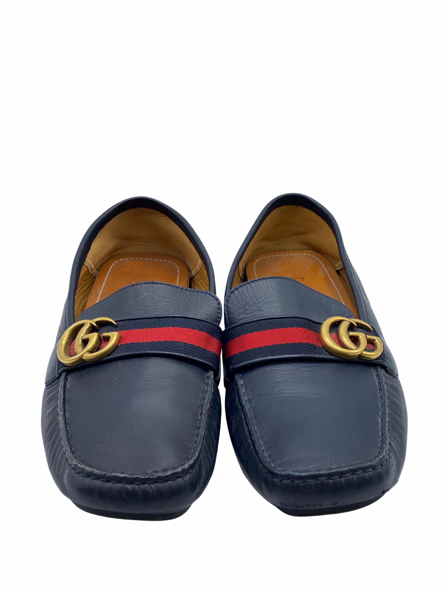 ⁠Loafers Gucci Marmont GG Web (42 MASC)