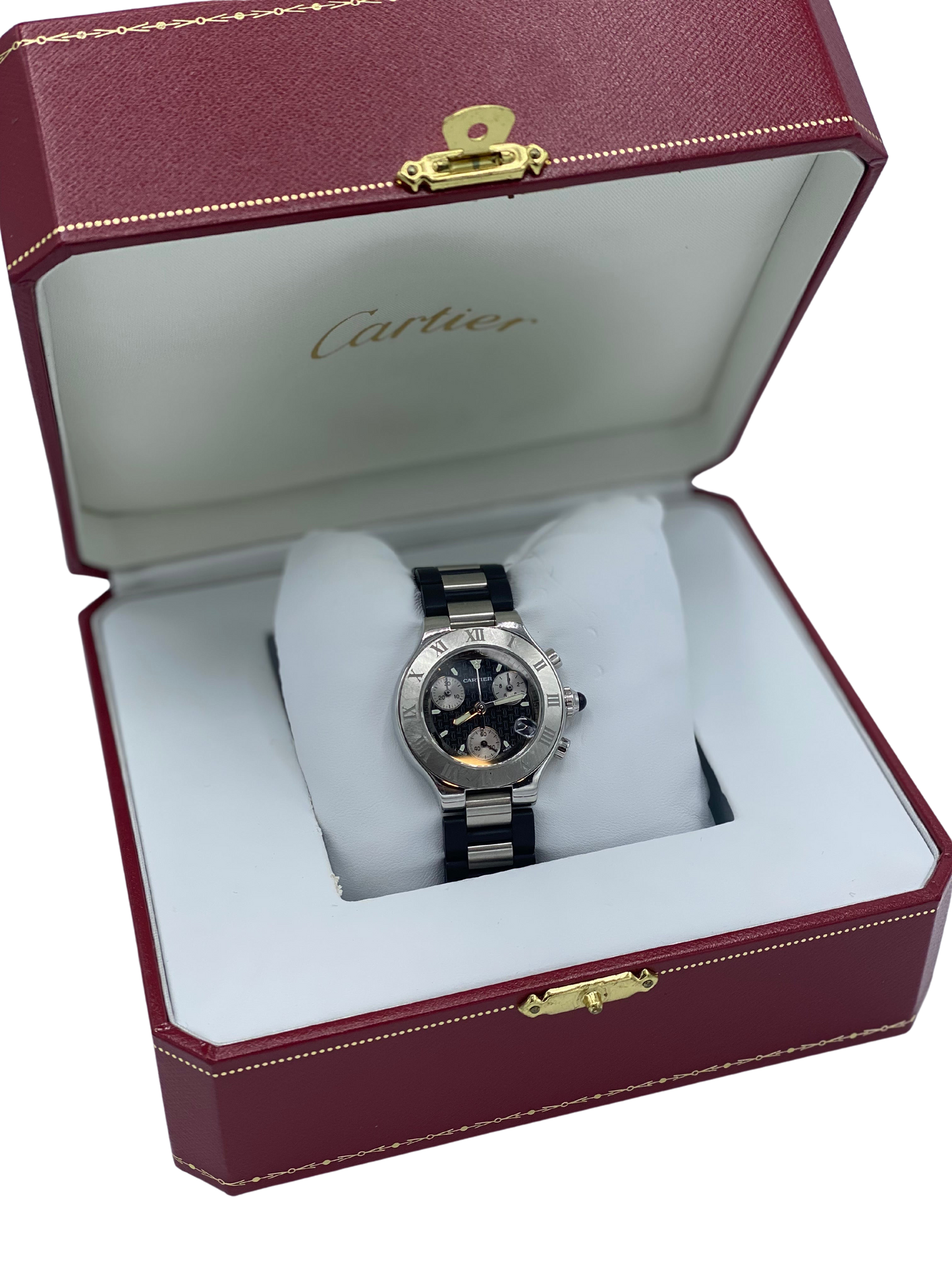 Reloj Cartier Chronoscaph Siglo XXI Dama