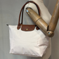 Cartera Beige Longchamp Le Pliage (M)