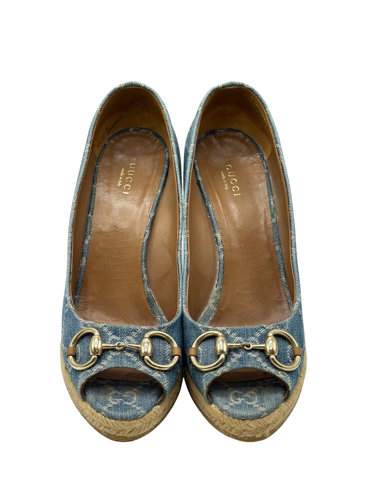 Pumps Peep-Toe Gucci Horsebit (39)