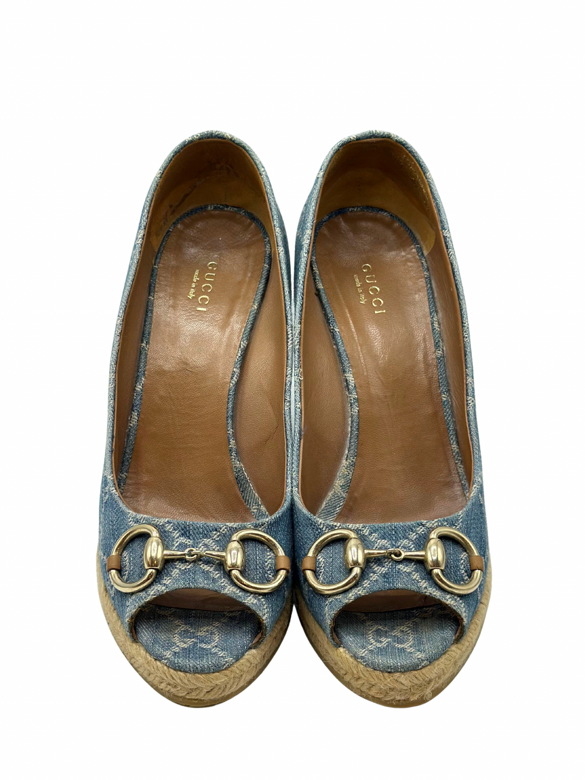 Pumps Peep-Toe Gucci Horsebit (39)