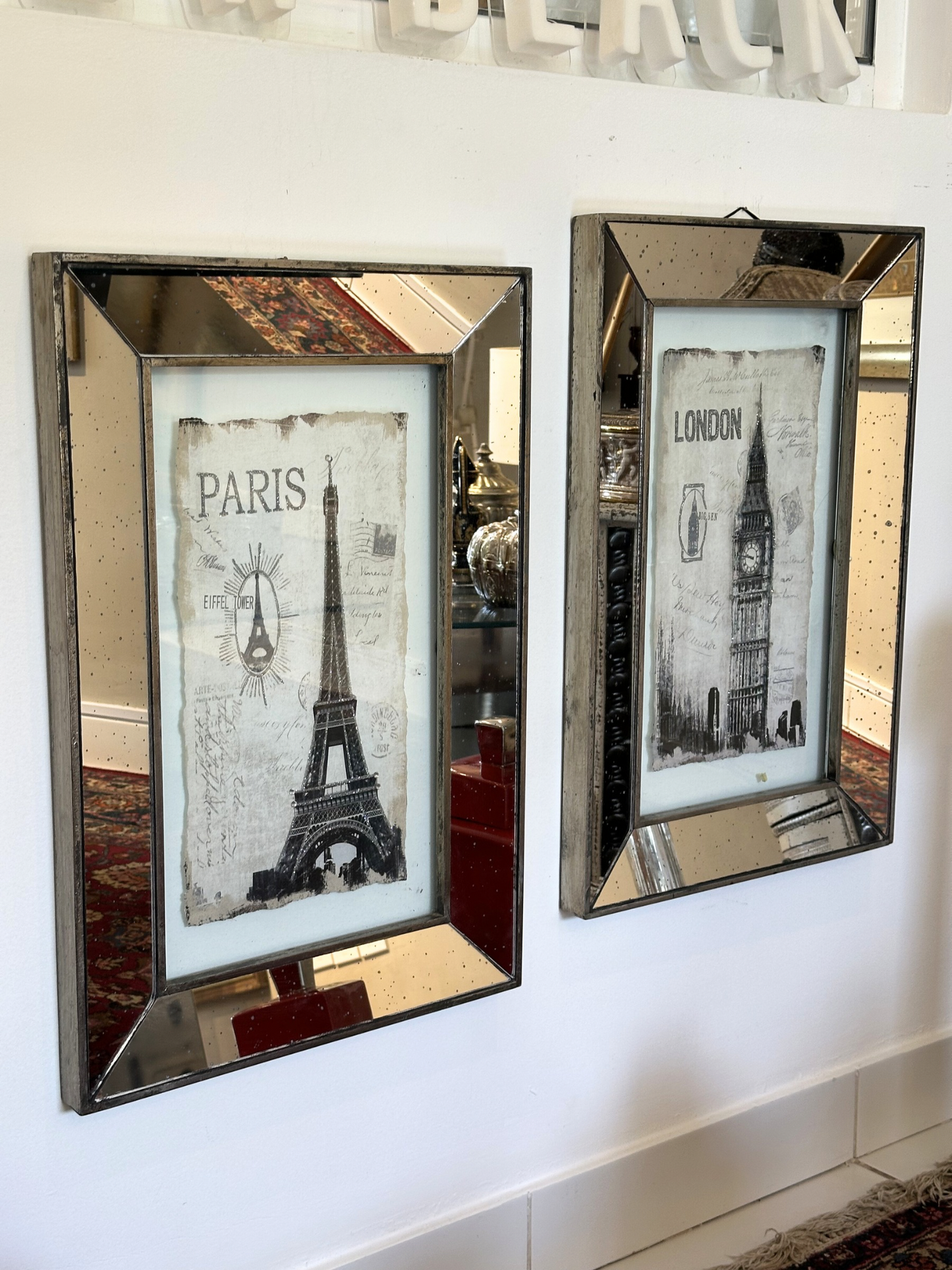 Set de 2 Cuadros Decorativos Galería Bonita