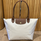 Cartera Beige Longchamp Le Pliage (M)
