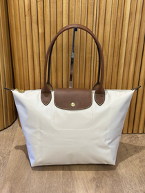 Cartera Beige Longchamp Le Pliage (M)