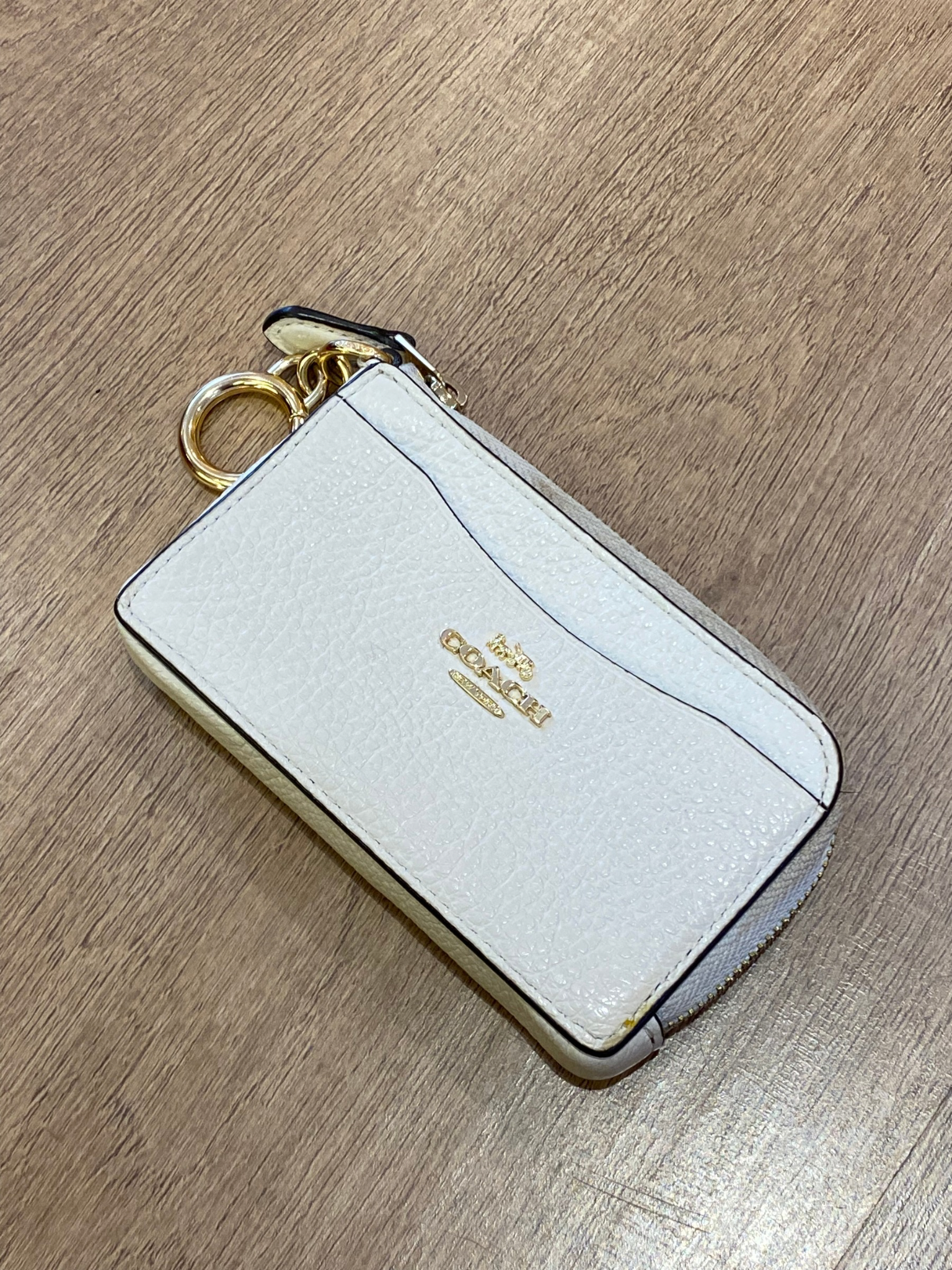 Monedero Blanco Coach