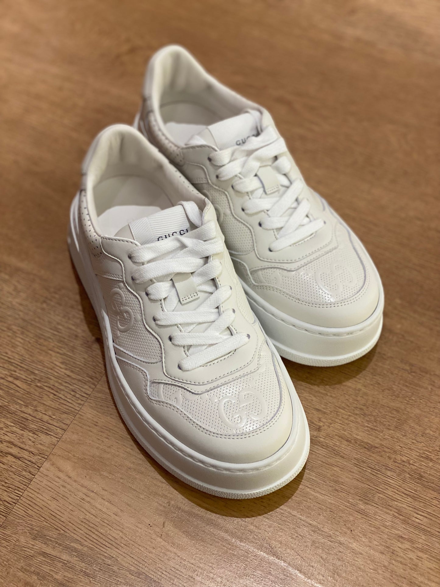 Champion Gucci Embossed Trainer (38.5)