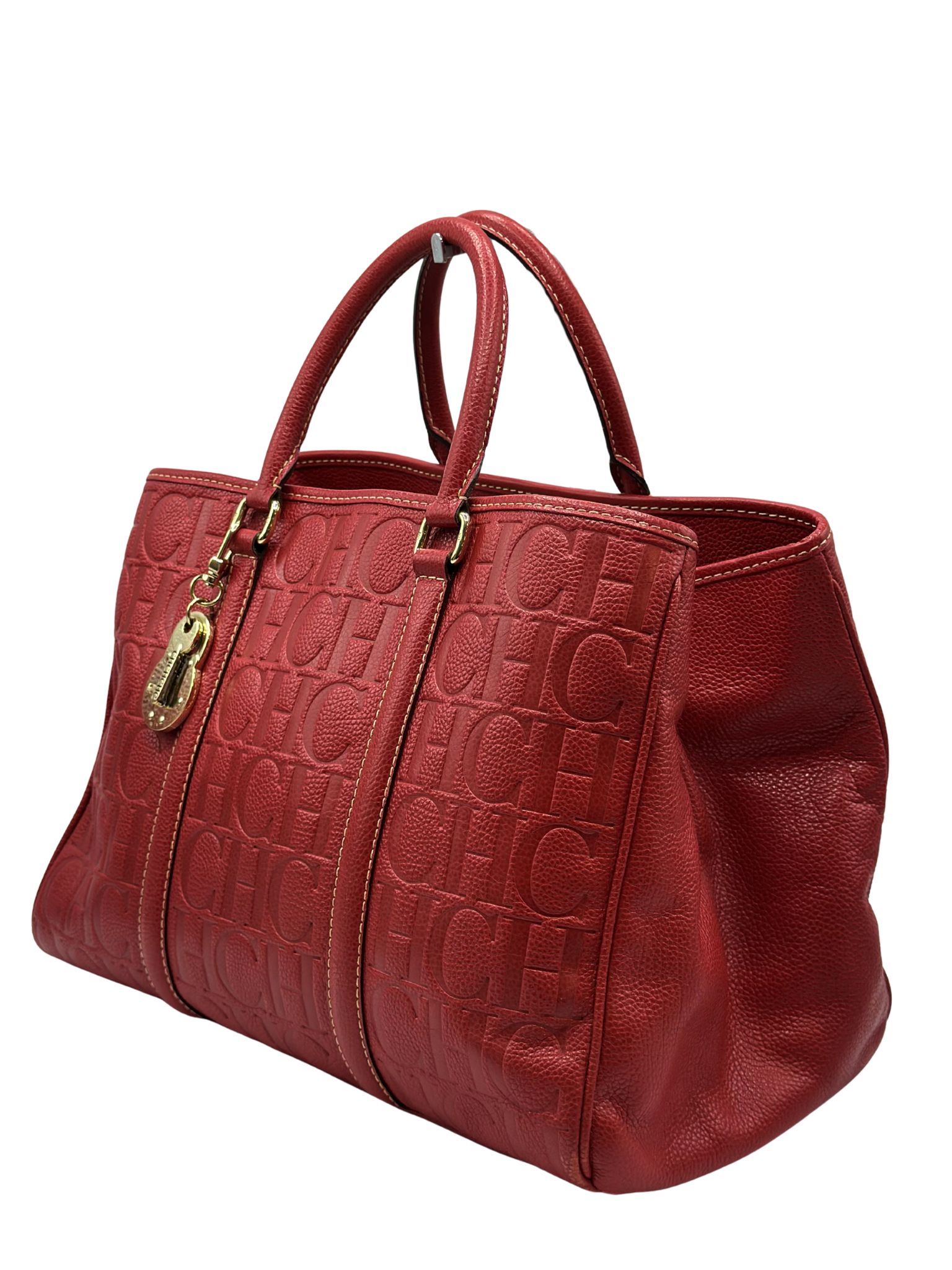 Cartera Roja Carolina Herrera Matteo Tote