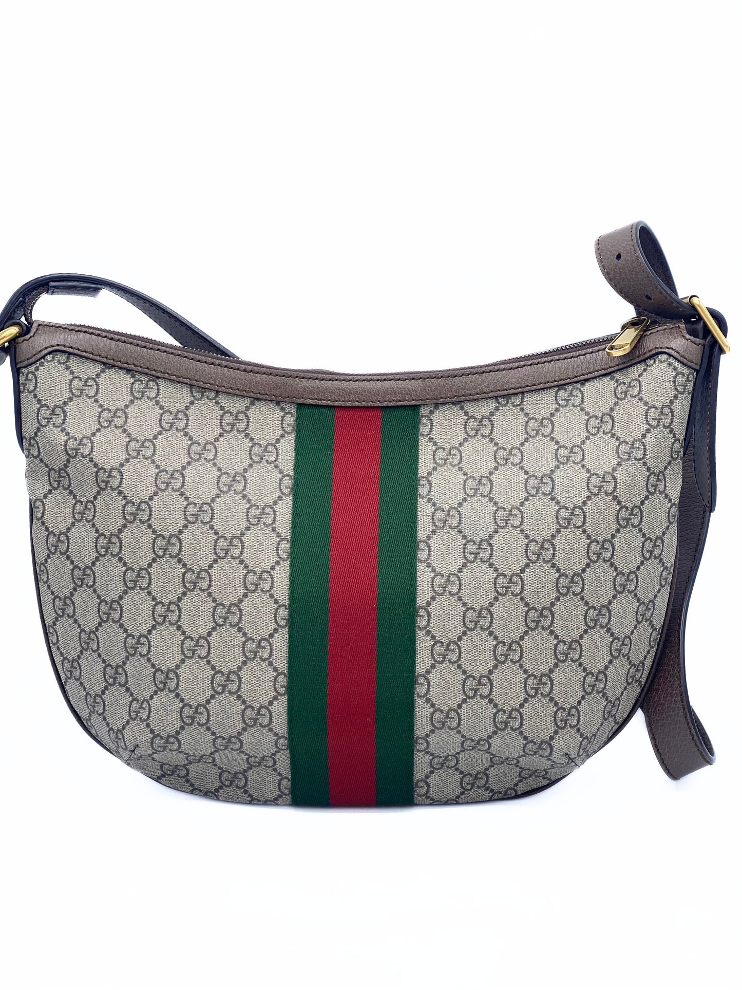 Bandolera Gucci Supreme GG Ophidia Half Moon