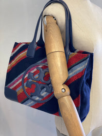 Cartera Tory Burch Ella Stripped