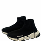 Zapatos Balenciaga Black Knit Speed Trainers (37)