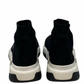 Zapatos Balenciaga Black Knit Speed Trainers (37)
