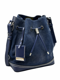 Cartera Azul Schutz Bucket Bag