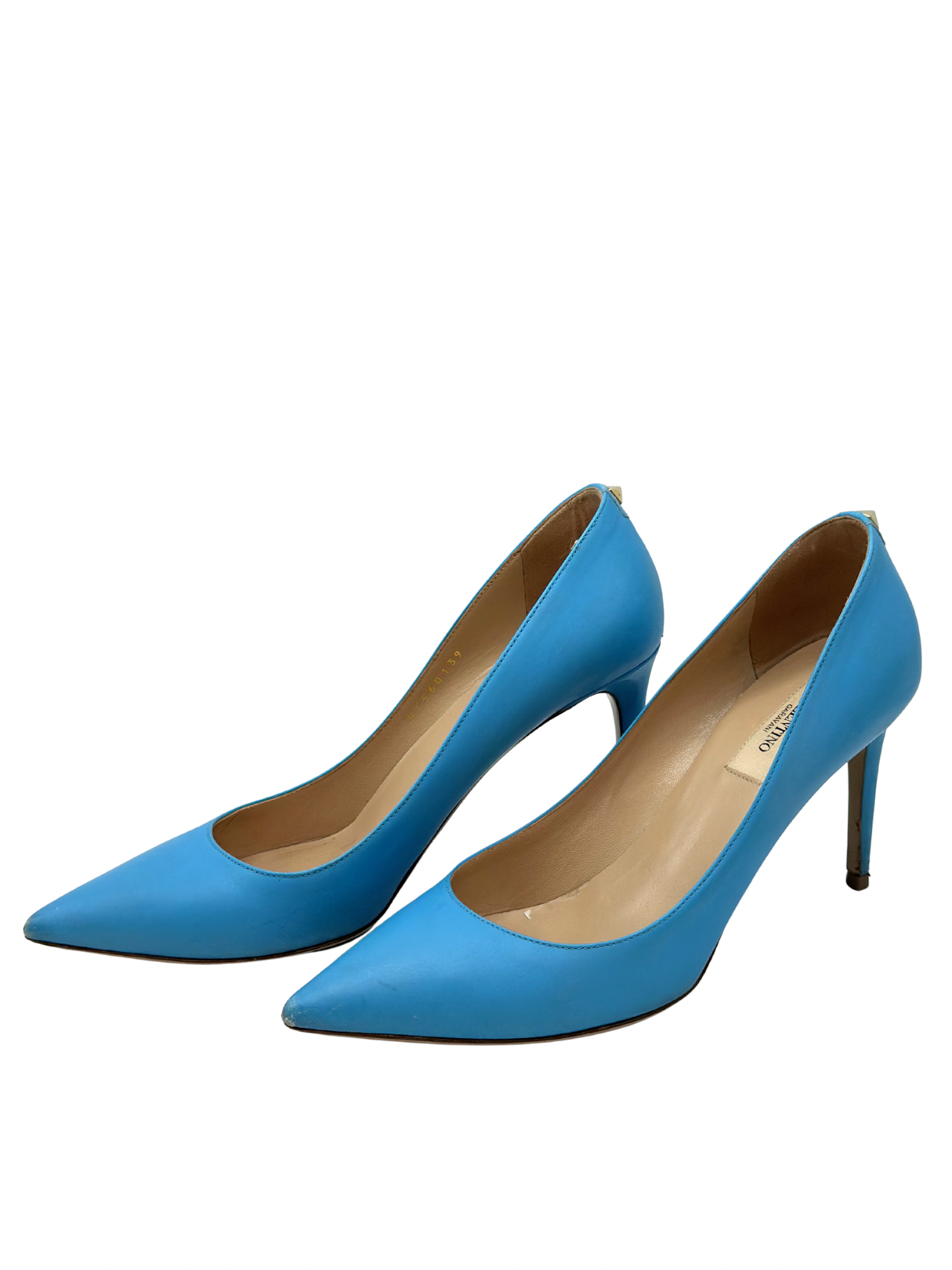 Pumps Celestes Valentino Garavani Rockstud 85 (39)