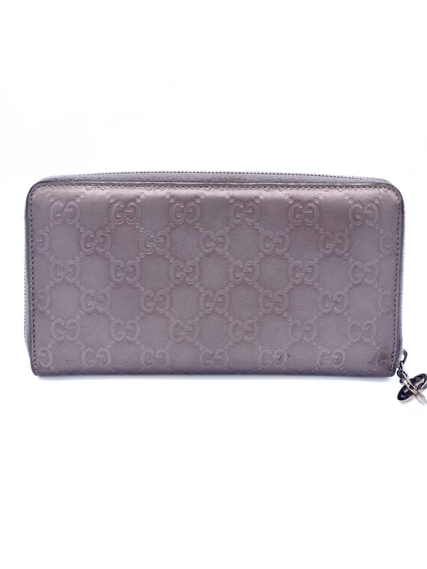 Billetera Gucci Guccissima Zip Around