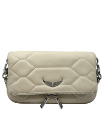 Bandolera Blanca Zadig & Voltaire Rock Nano