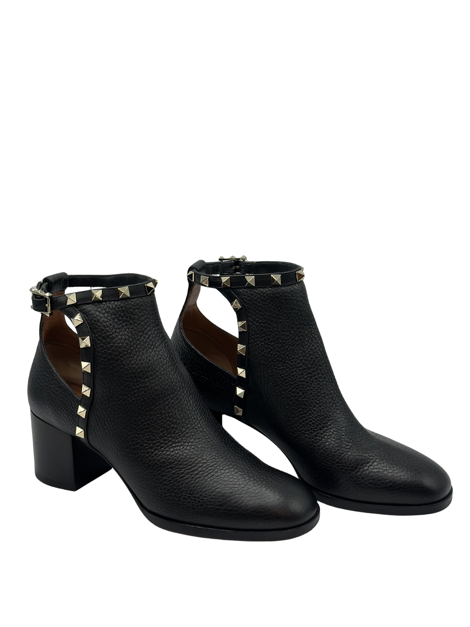 Botines Valentino Garavani Rockstud Cut Out (37.5)