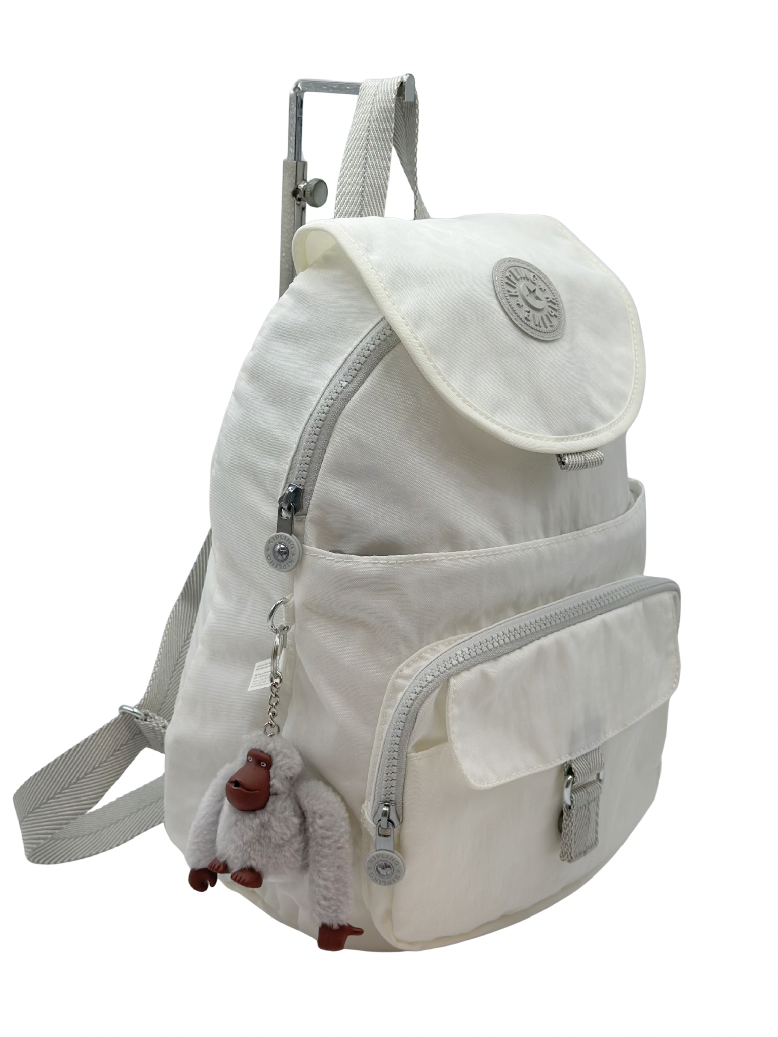 Mochila Blanca Kipling Firefly Up