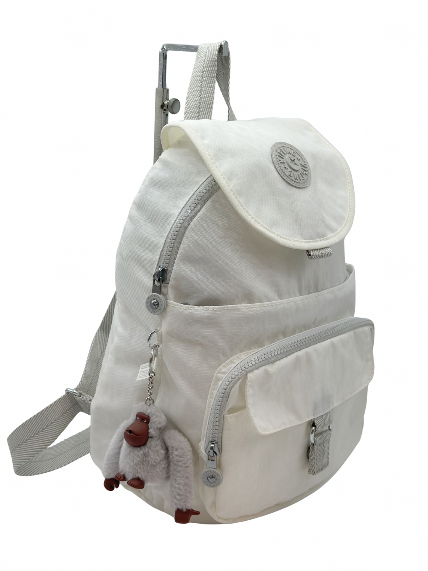 Mochila Blanca Kipling Firefly Up