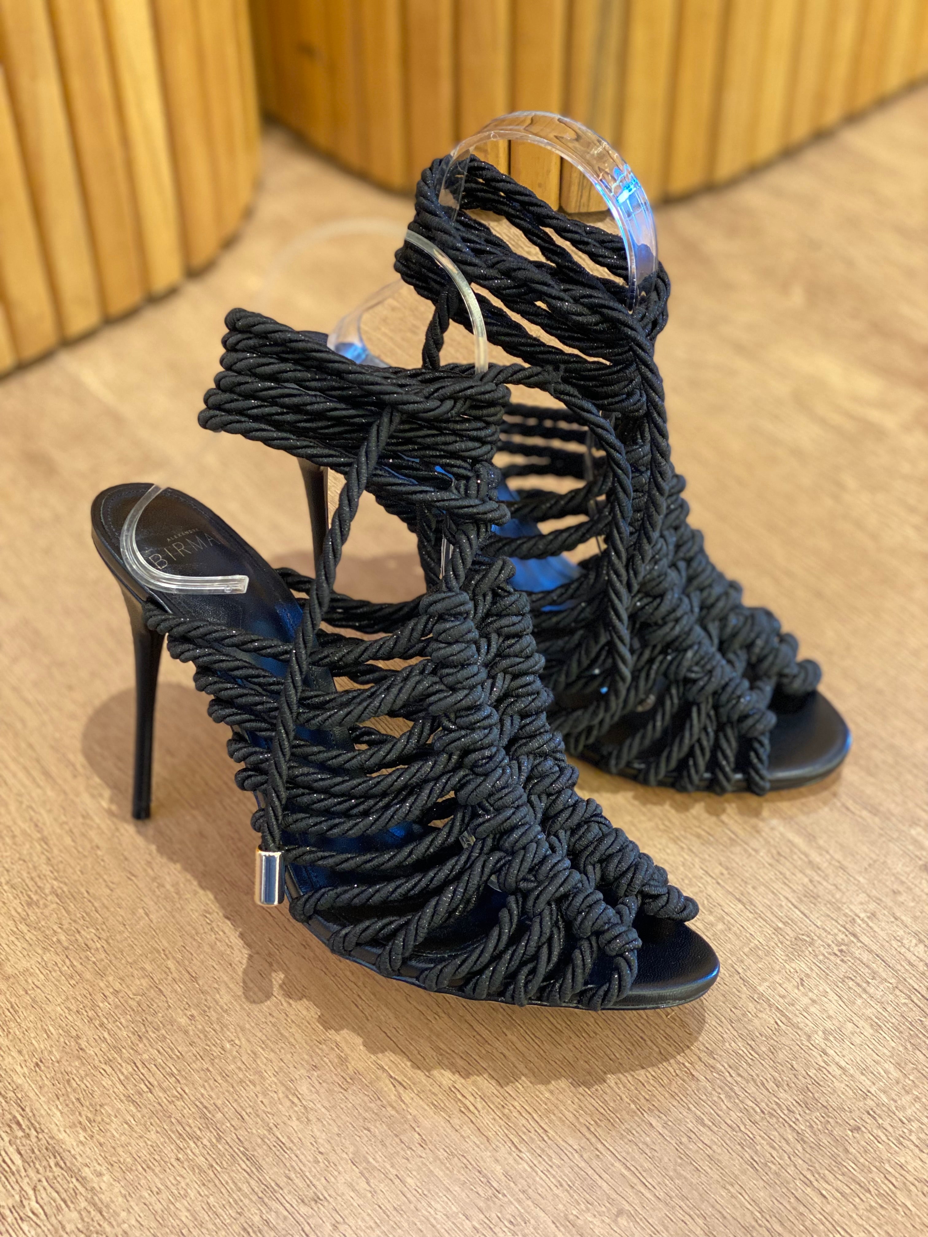 Sandalia Alexandre Birman Barbara Lurex(38.5)