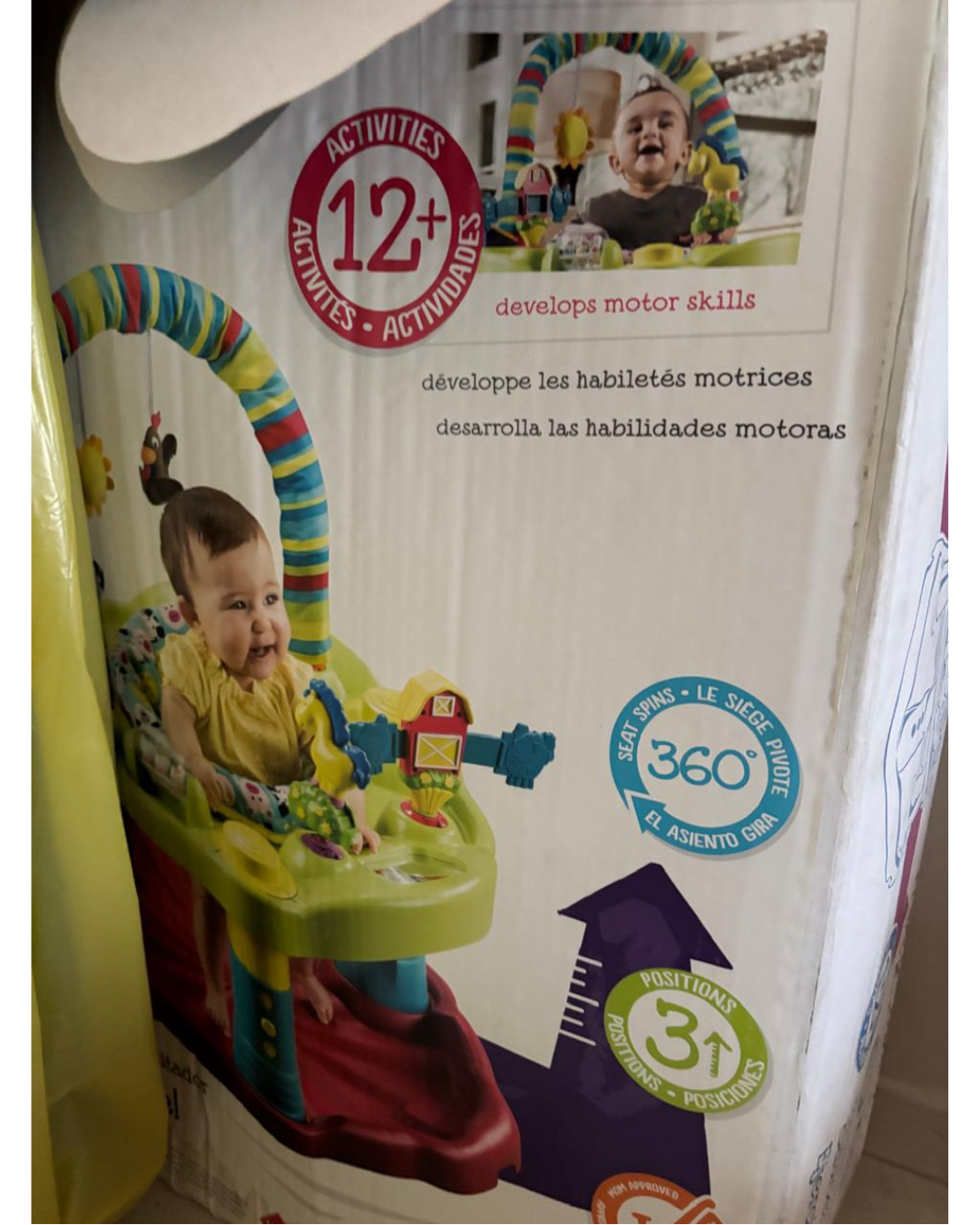 Centro de Actividades Evenflo Exersaucer