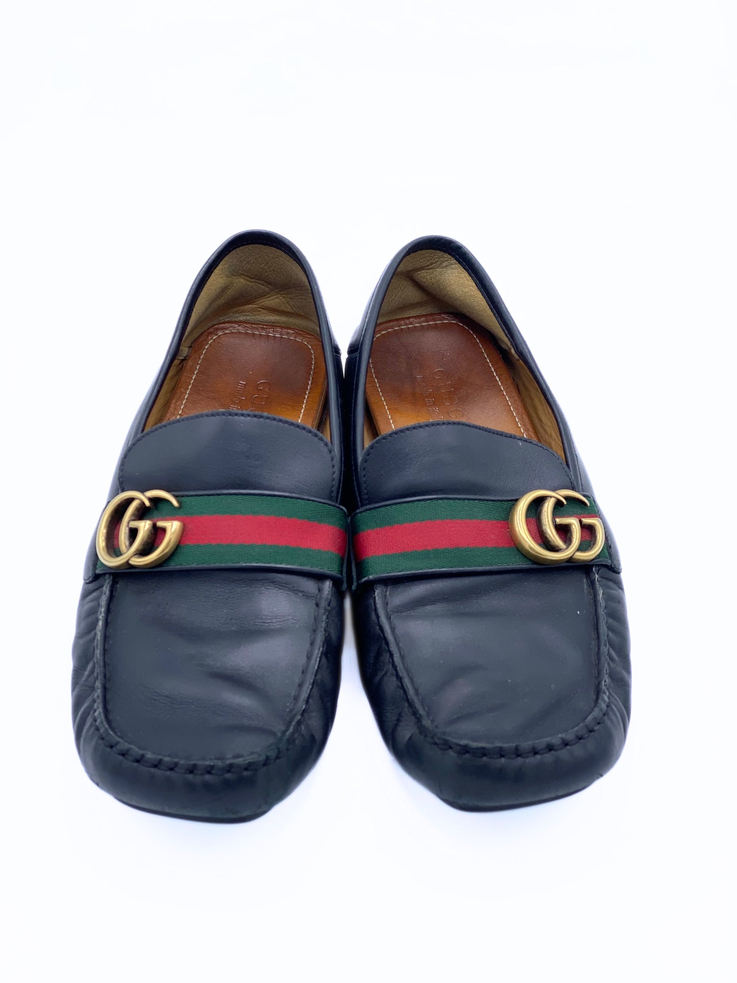 ⁠Loafers Gucci Marmont GG Web (US 42)