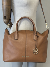 Cartera Marrón Michael Kors Hyde Large Satchel