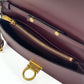 ⁠Bandolera Salvatore Ferragamo Trifolio Crossbody Bag Leather Mini