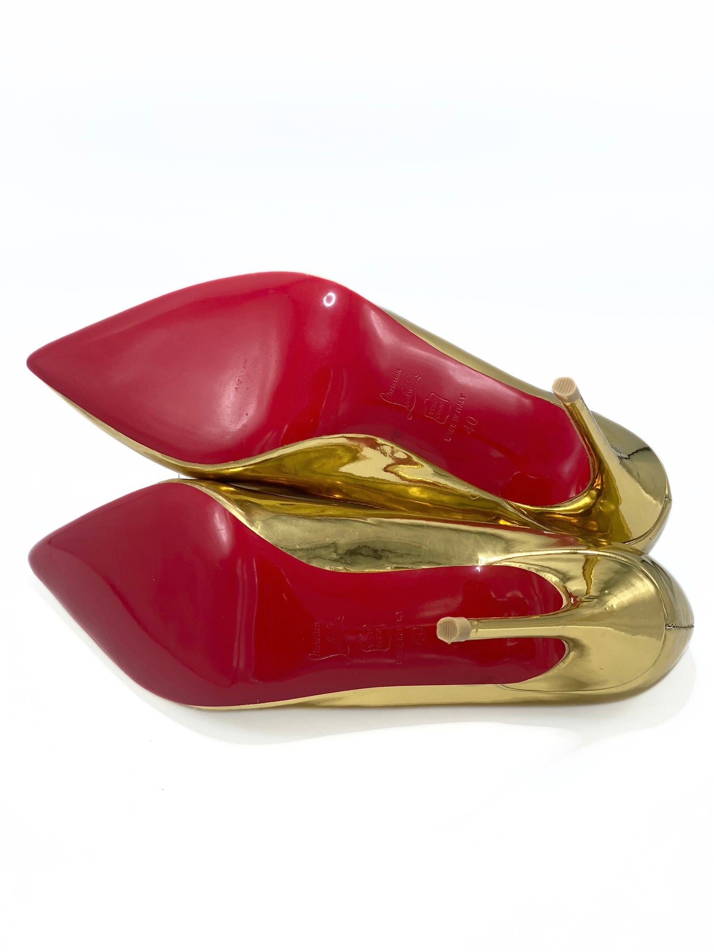 Pumps Christian Louboutin So Kate Gold (EU40)