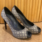 ⁠Pumps Peep-Toe Louis Vuitton Monogram (39)