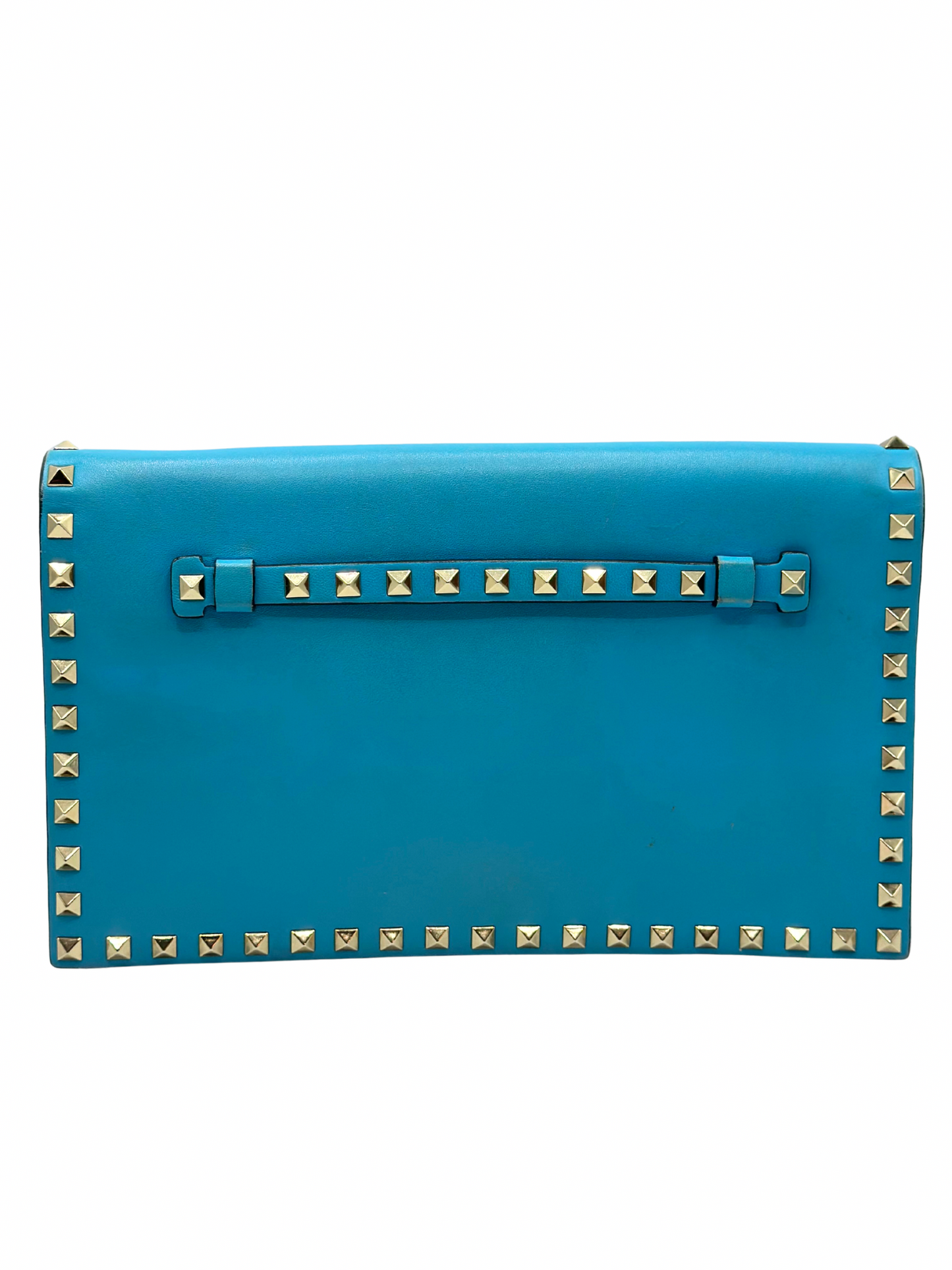 Clutch Celeste Valentino Garavani Rockstud