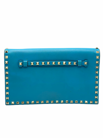 Clutch Celeste Valentino Garavani Rockstud