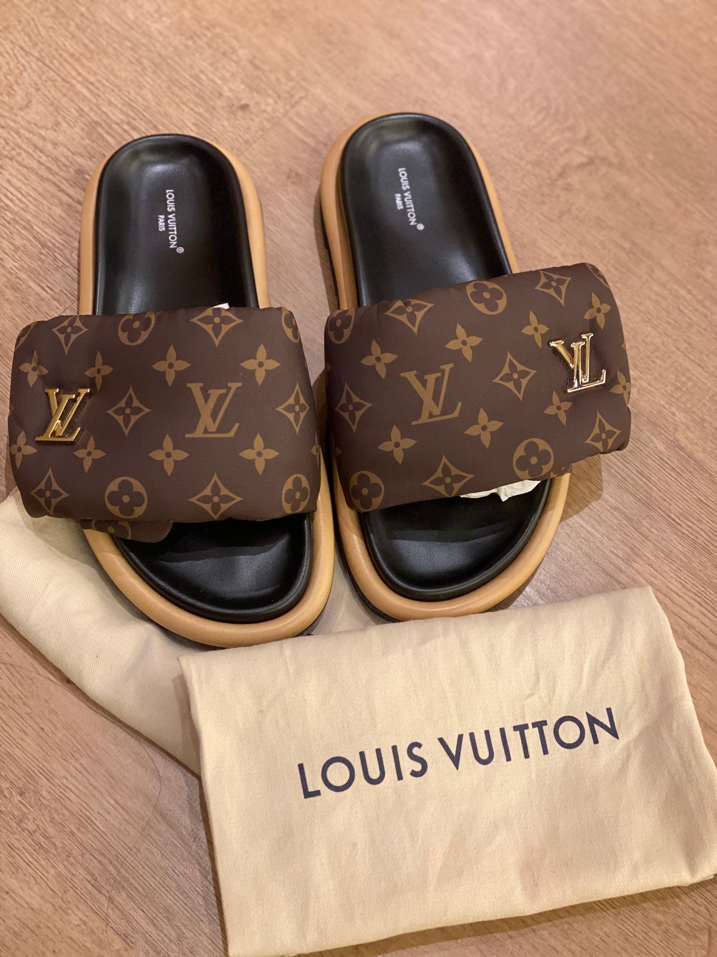 Zapatilla Louis Vuitton Calfskin Pillow (38)