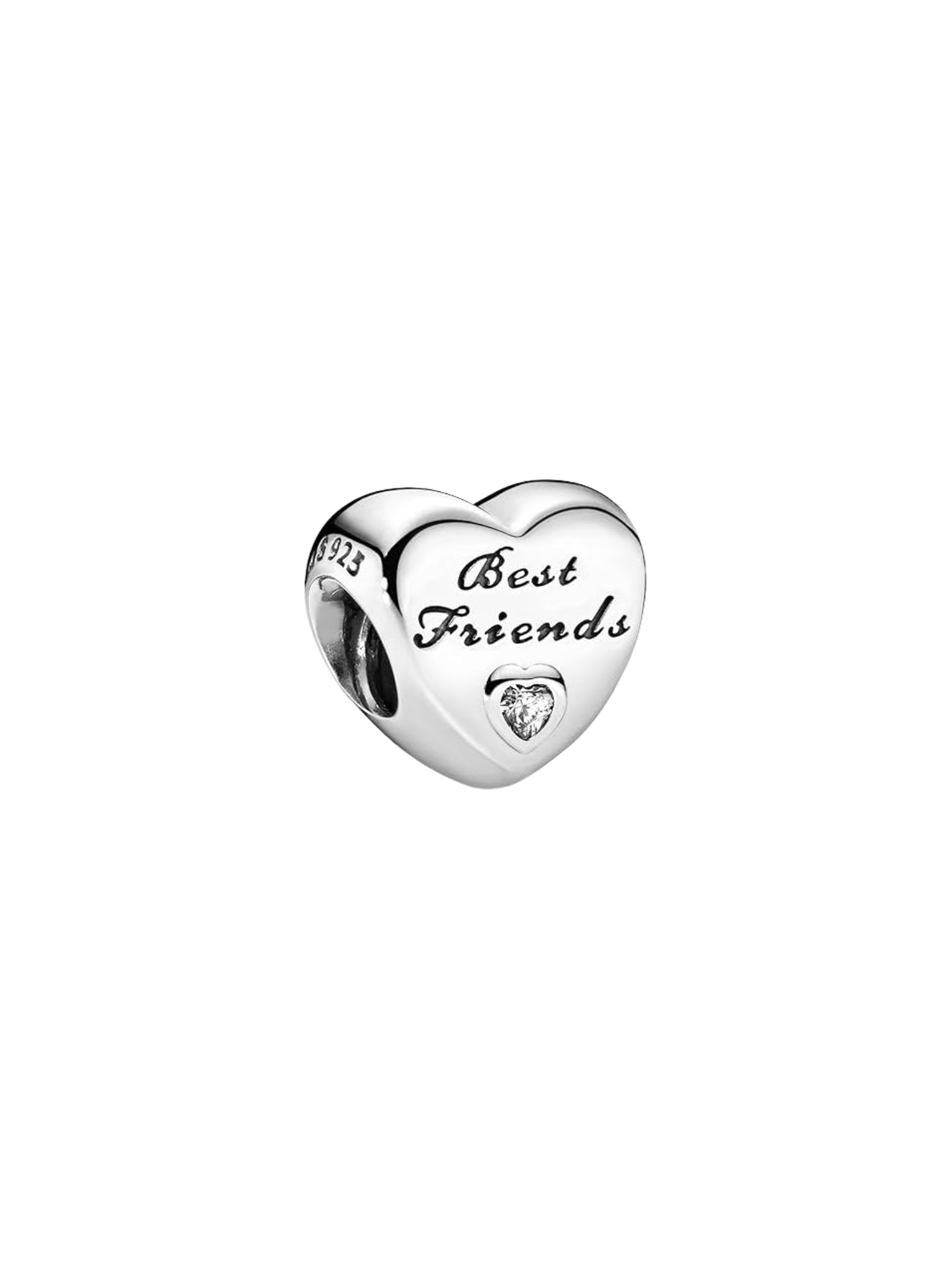 Charm Pandora Corazón de Amistad Best Friends