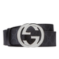 Cinto Gucci con Hebilla Entrelazada GG Supreme (115cm)