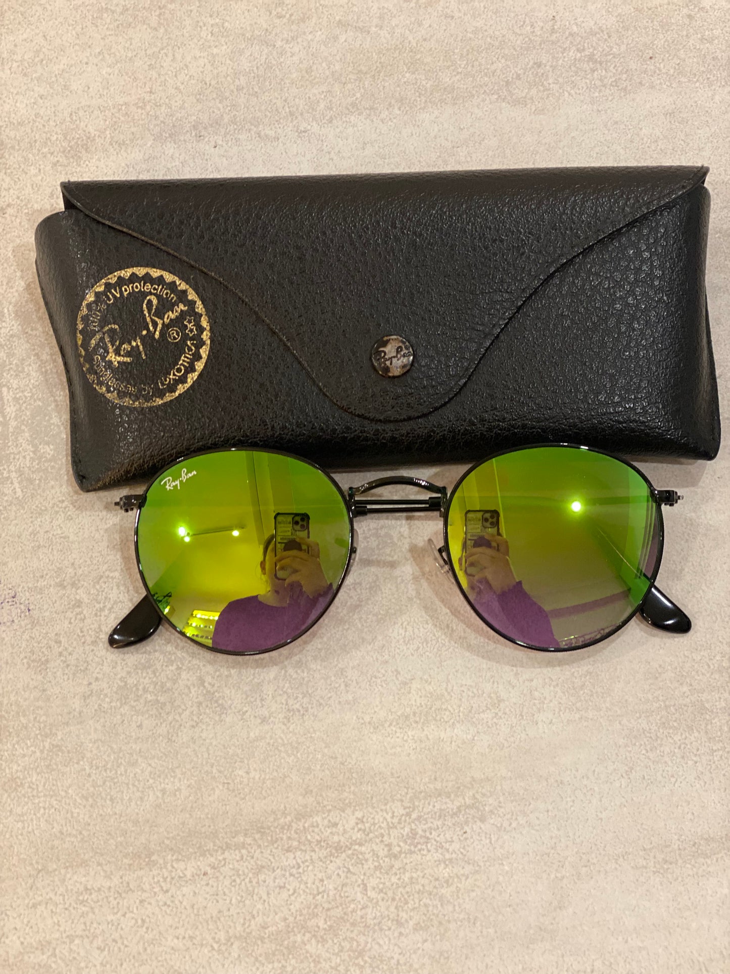 Lente de Sol Ray Ban RB 3447 Verde