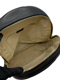 Mochila Negra Gucci Soho Interlocking