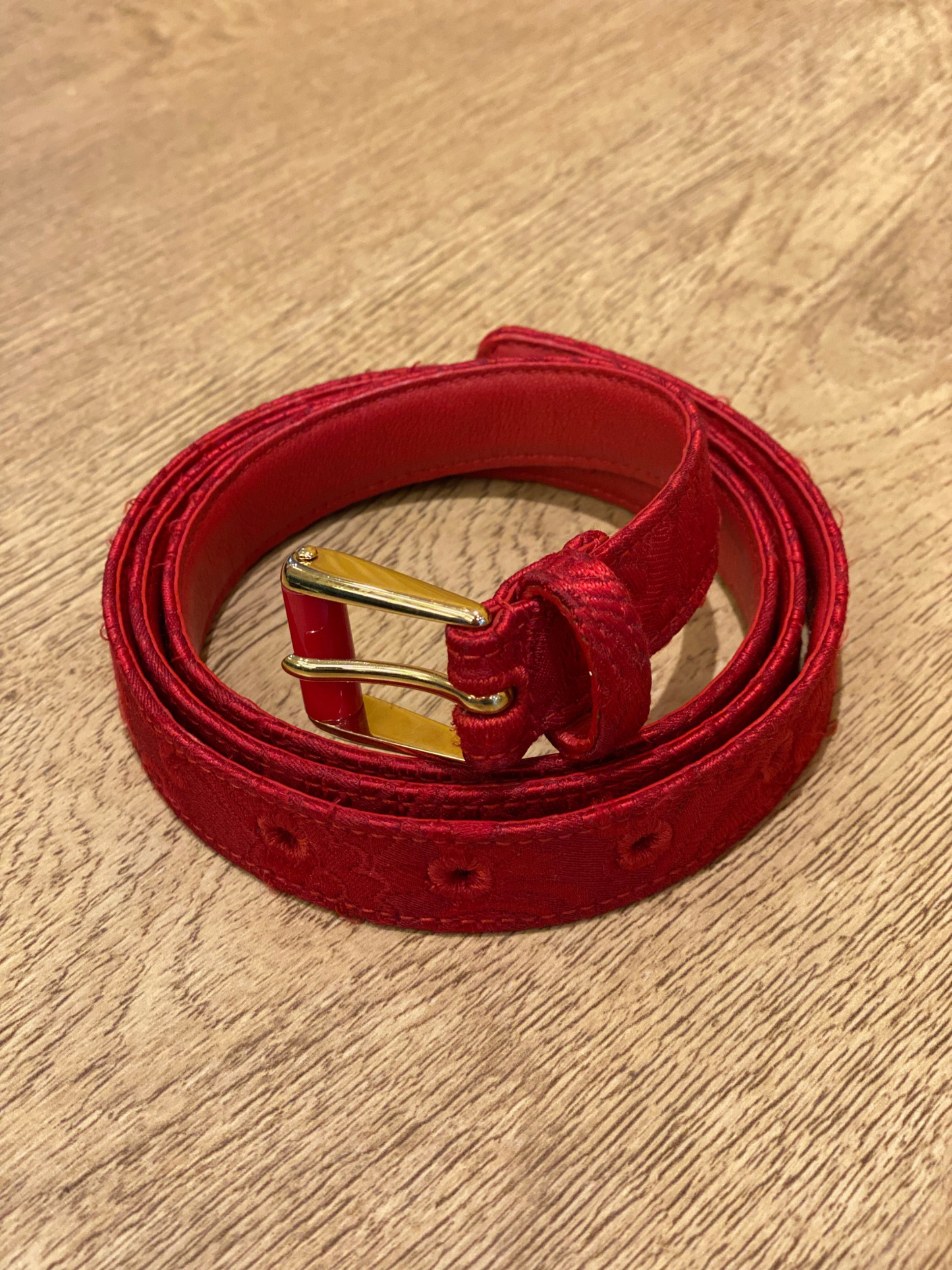 Cinto Rojo Dolce & Gabanna (90cm)