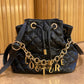 Cartera Versace Couture Charm Bucket Bag