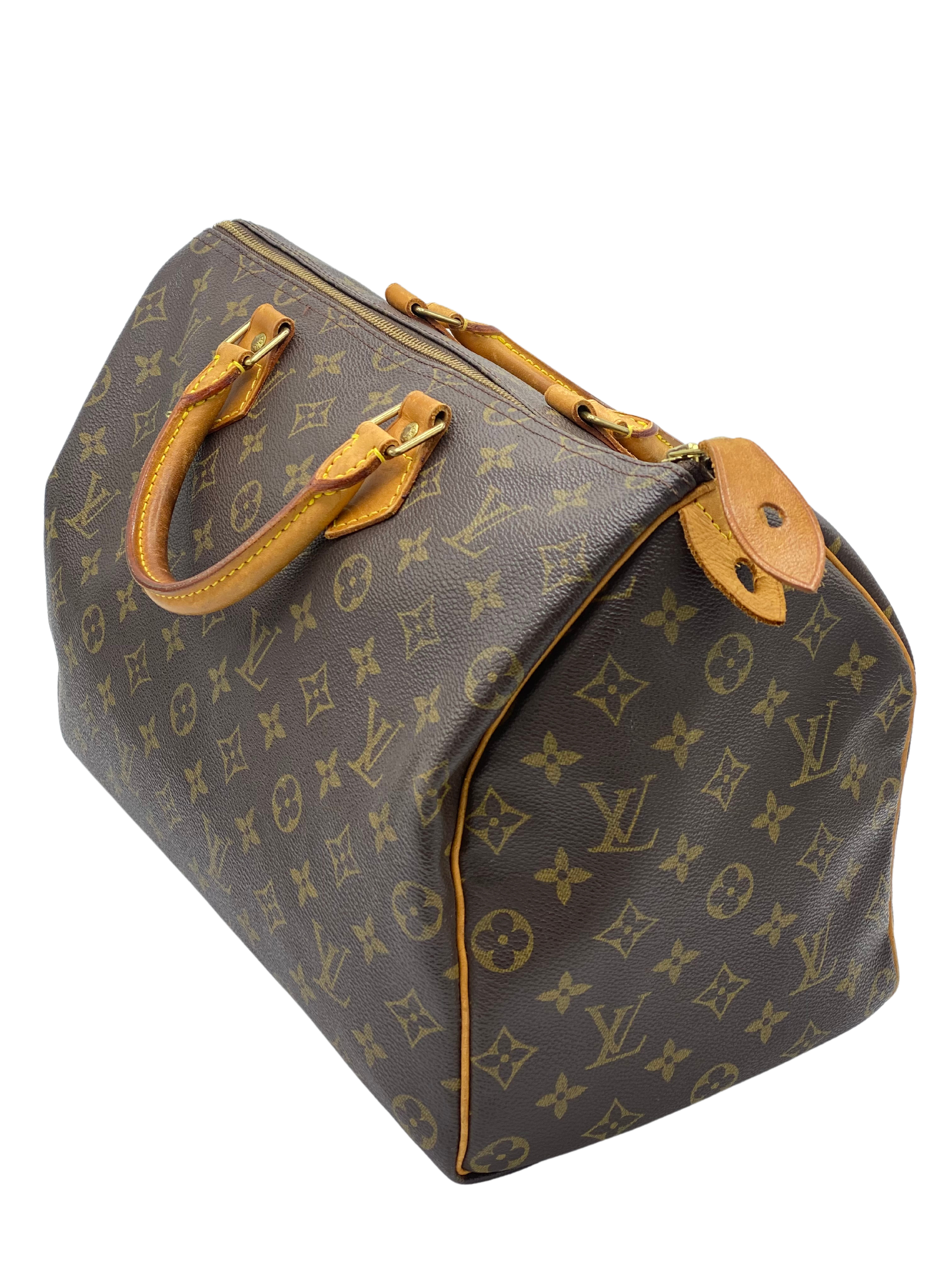 ⁠Cartera Louis Vuitton Speedy 35 Monogram